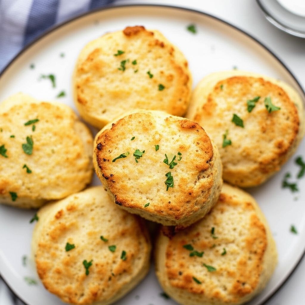 Garlic-Herb Butter Drop Biscuits
