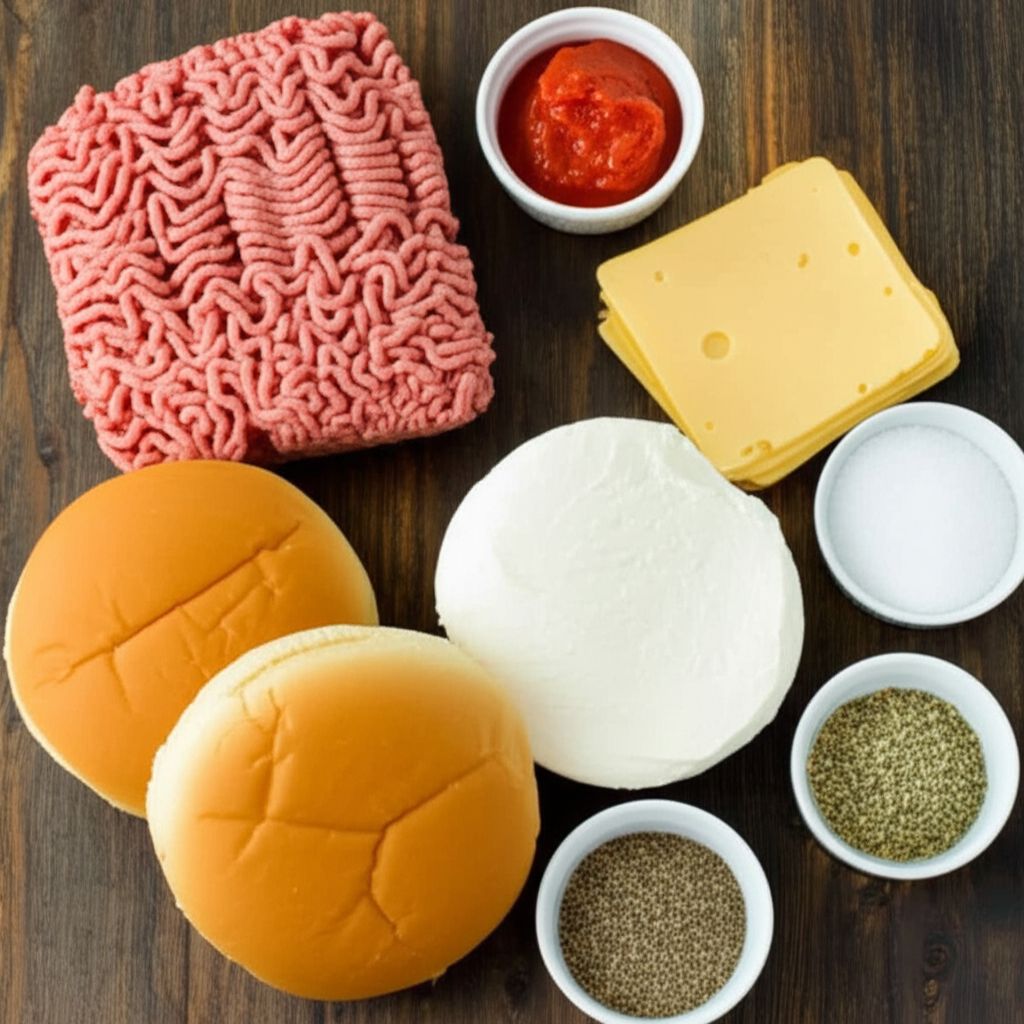 Homemade Pizza Burgers
