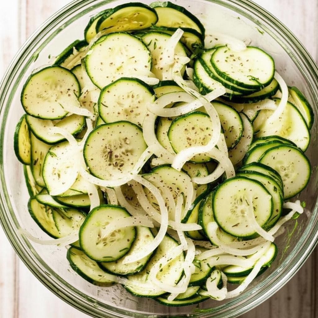 Hungarian Cucumber Salad