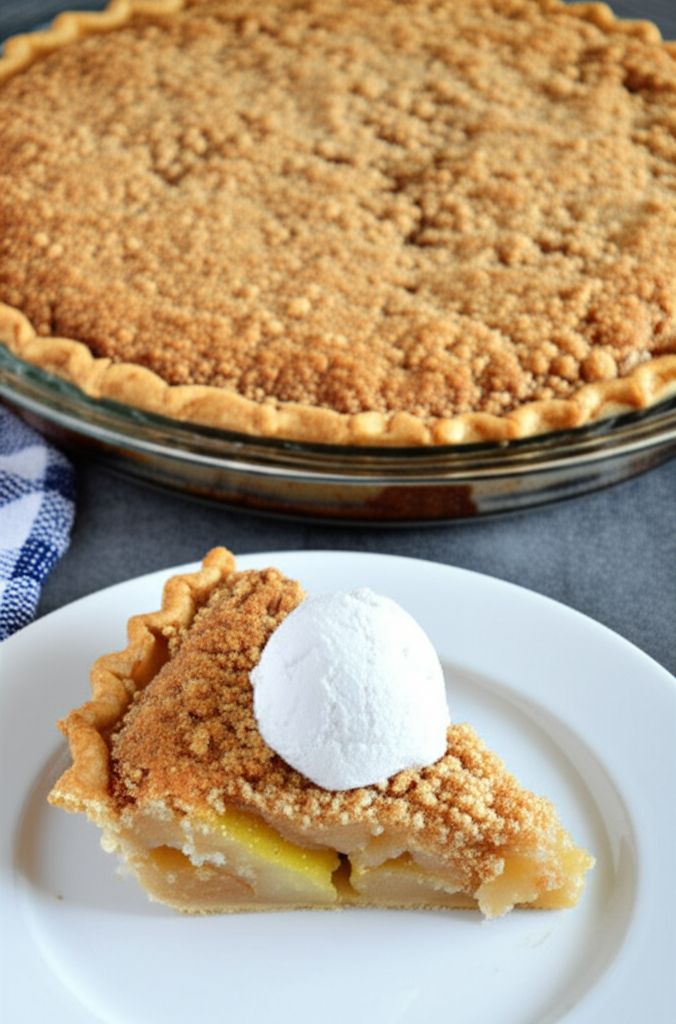 Impossible French Apple Pie
