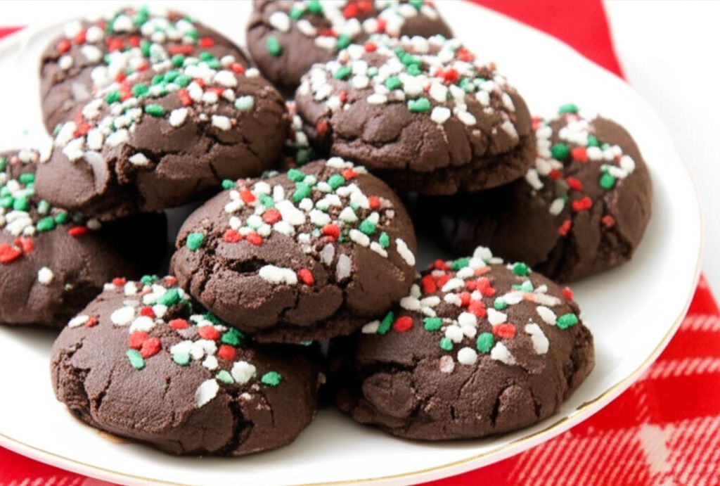 Italian Frosted Chocolate Cookies