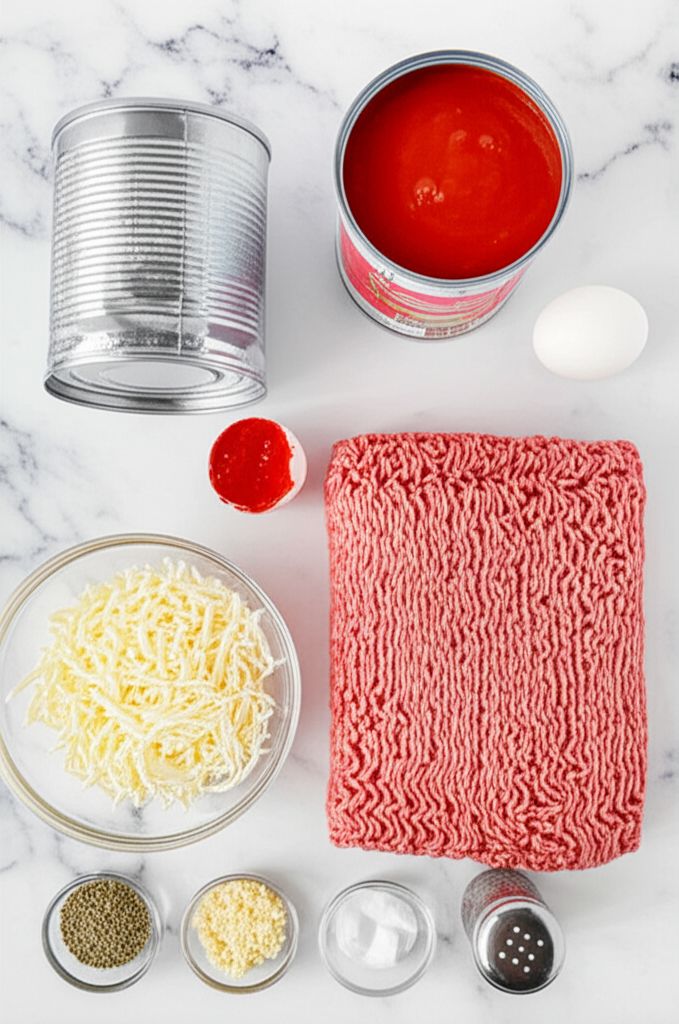 Italian Mozzarella-Stuffed Meatloaf