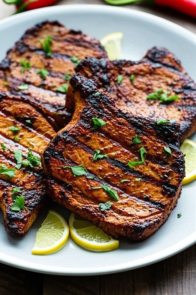 Jerk Pork Chops