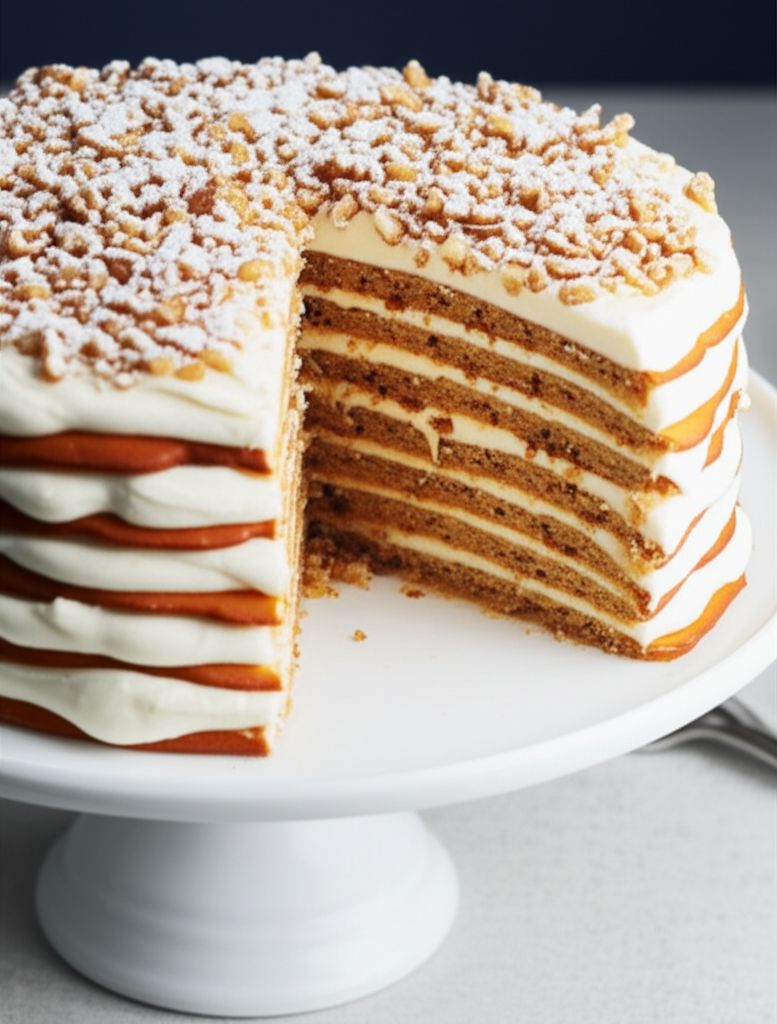 Latvian Honey Cake