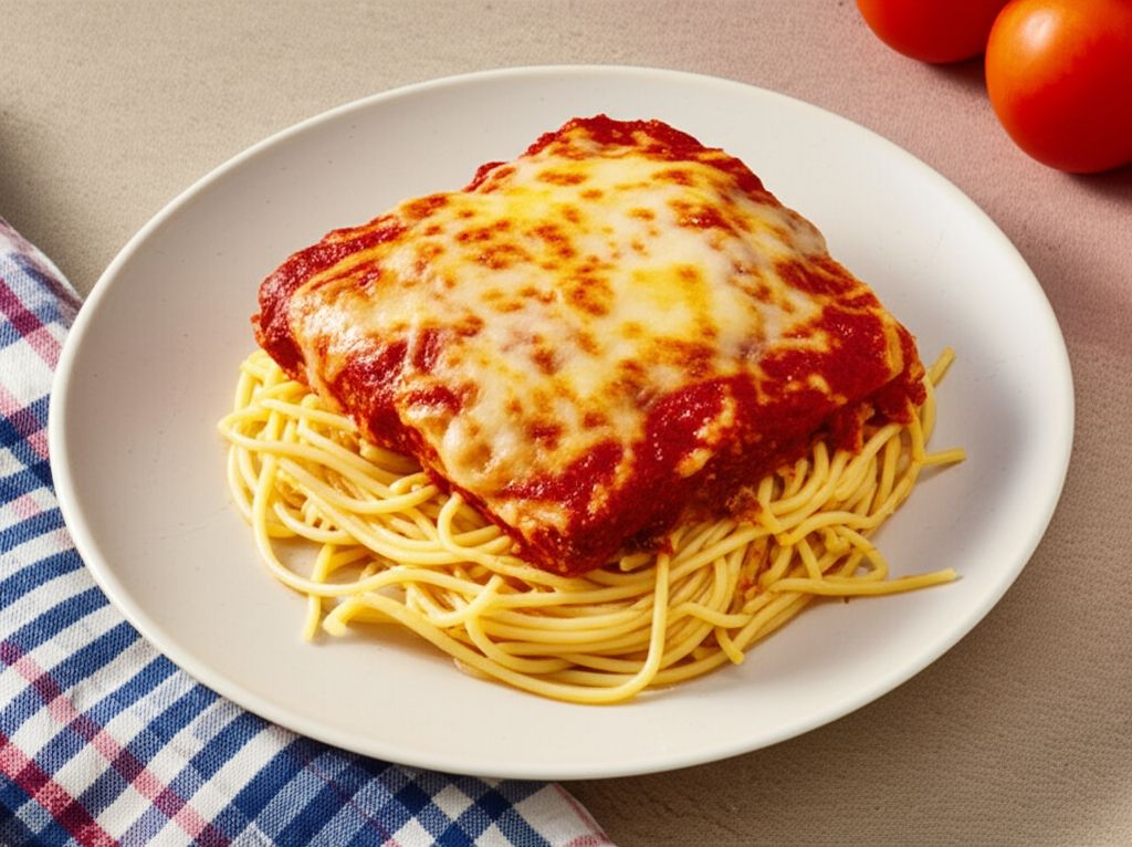 Leftover Spaghetti Lasagna