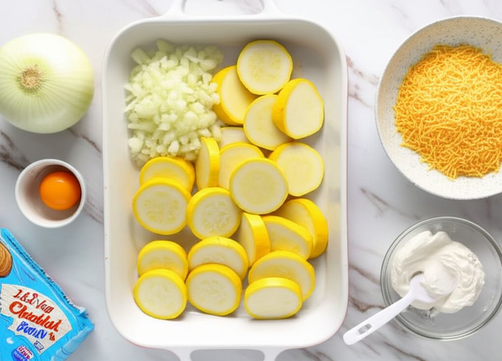 Mama's Summer Squash Casserole