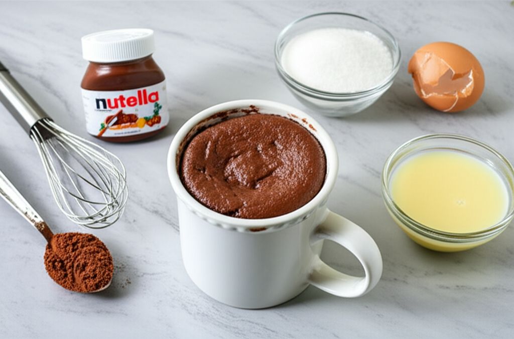 Microwave Nutella® Mug Cake