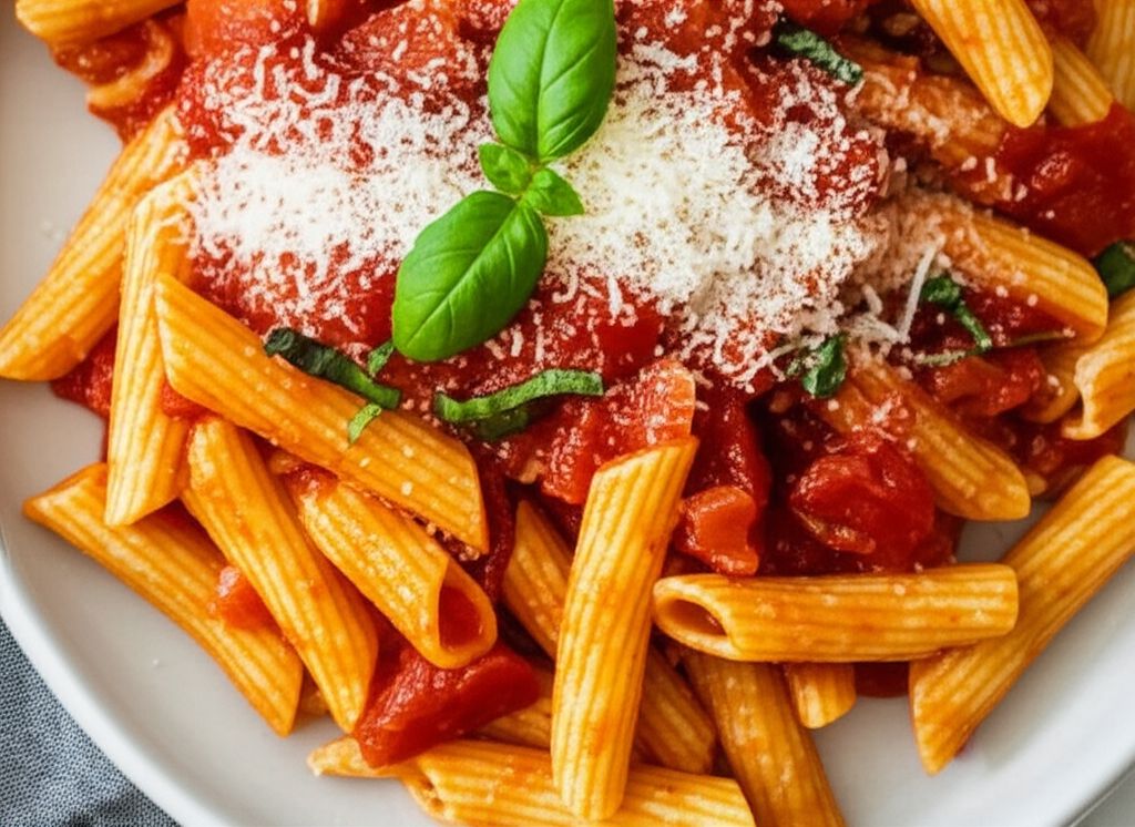 Pasta with Fresh Tomato Sauce