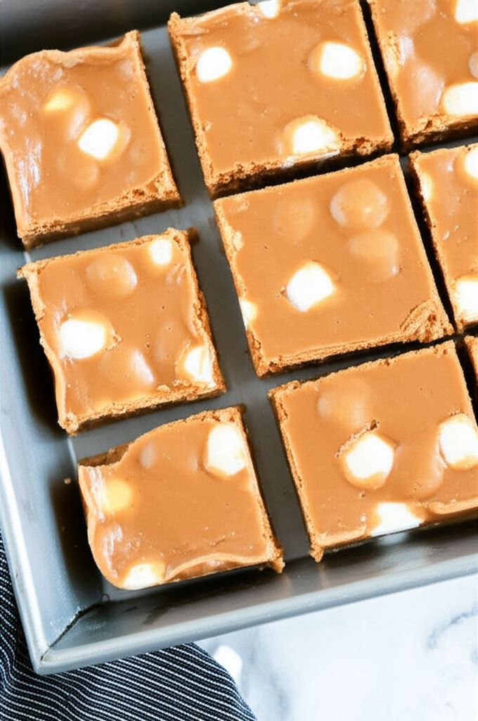 Peanut Butter-Marshmallow Fudge