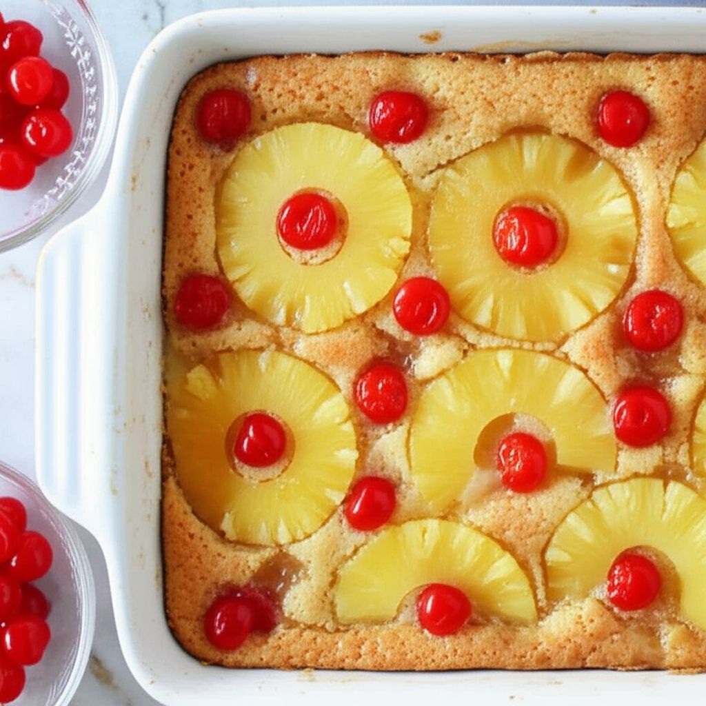 Pineapple Cobbler