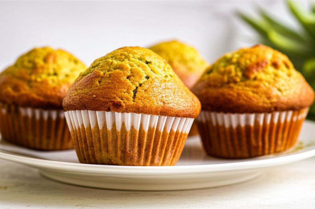 Pineapple Zucchini Muffins