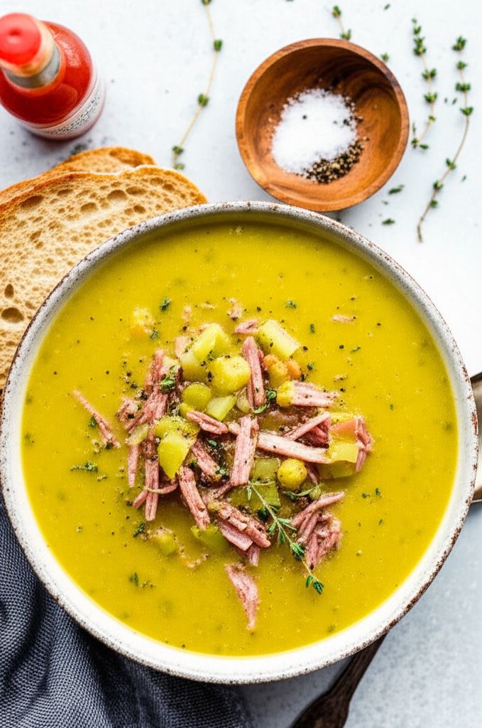 Pressure Cooker Split Pea Soup