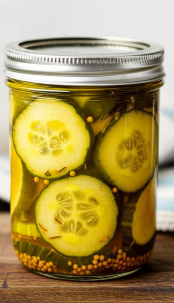 Refrigerator Bread and Butter Pickles