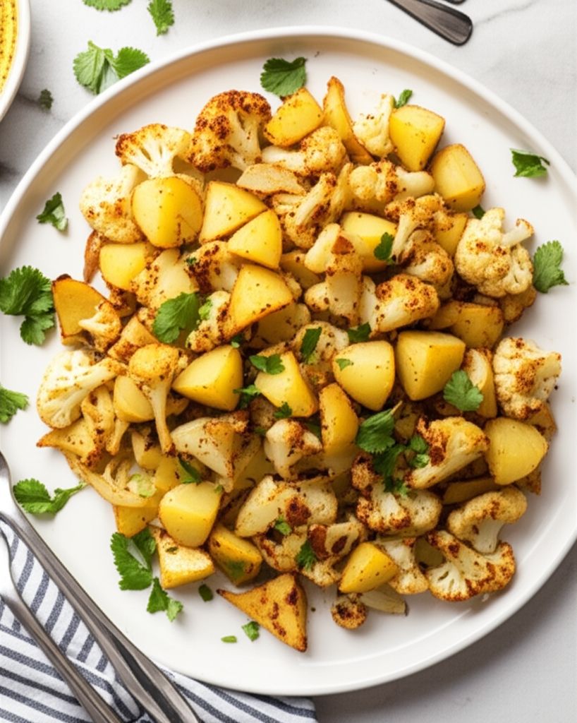 Roasted Indian-Spiced Vegetables