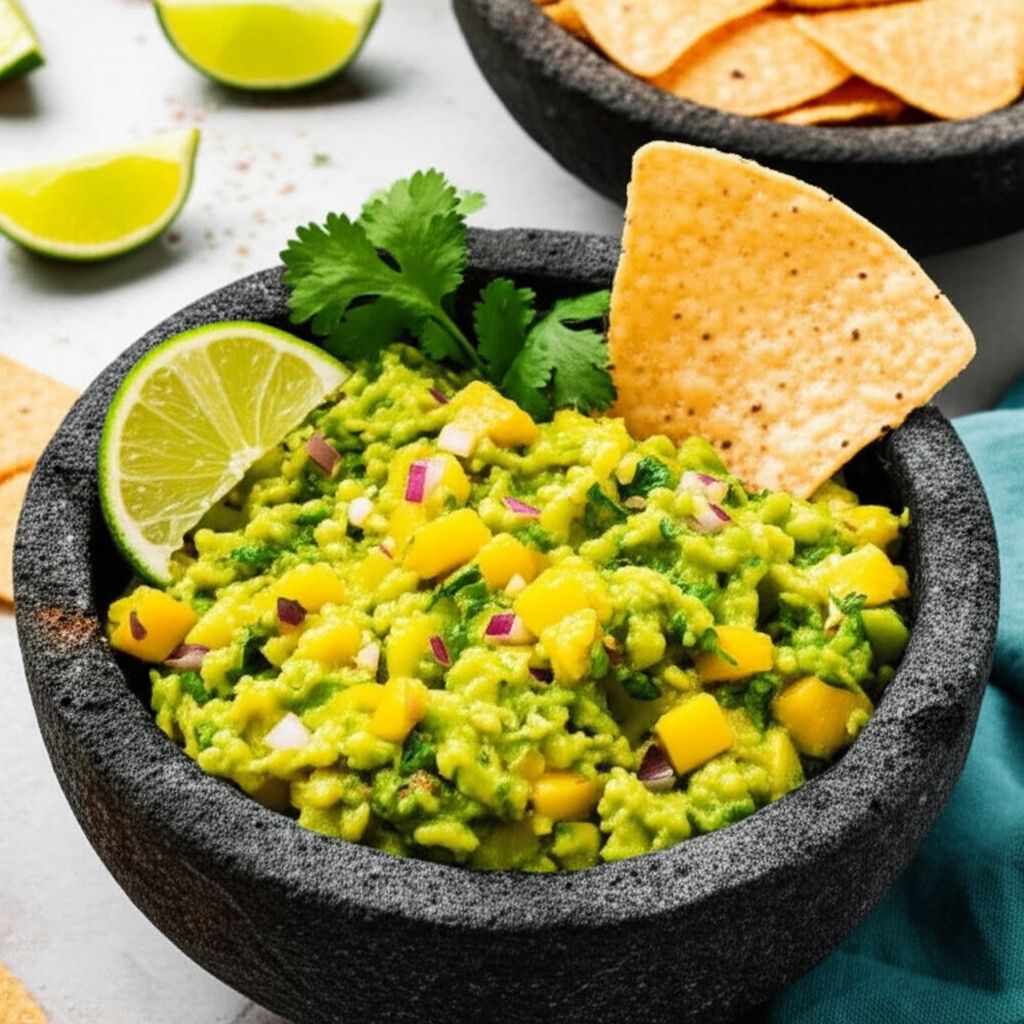Savory Mango Guacamole