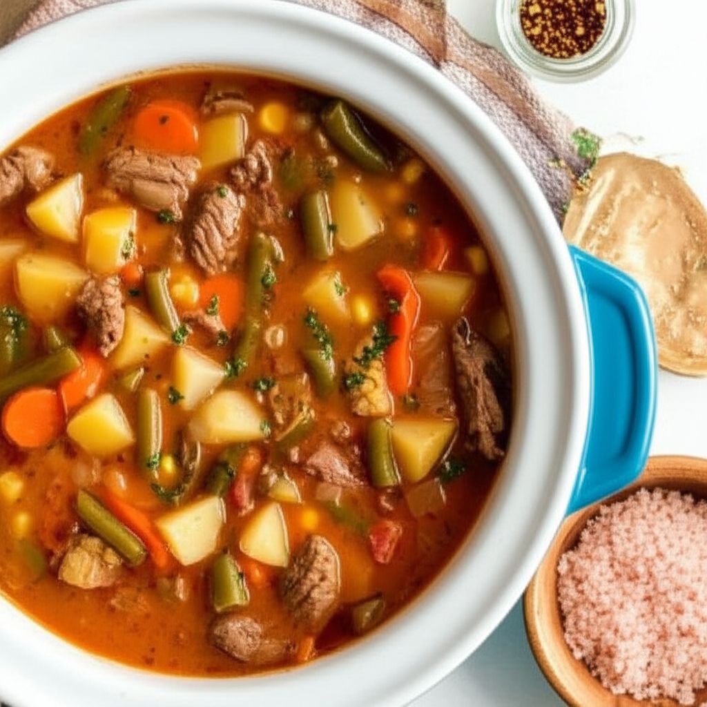 Slow Cooker Belgian Chicken Booyah
