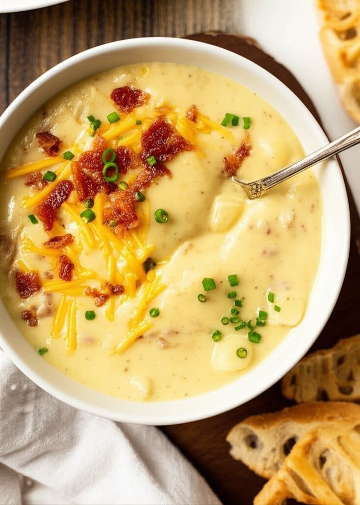 Slow Cooker Potato-Bacon Soup
