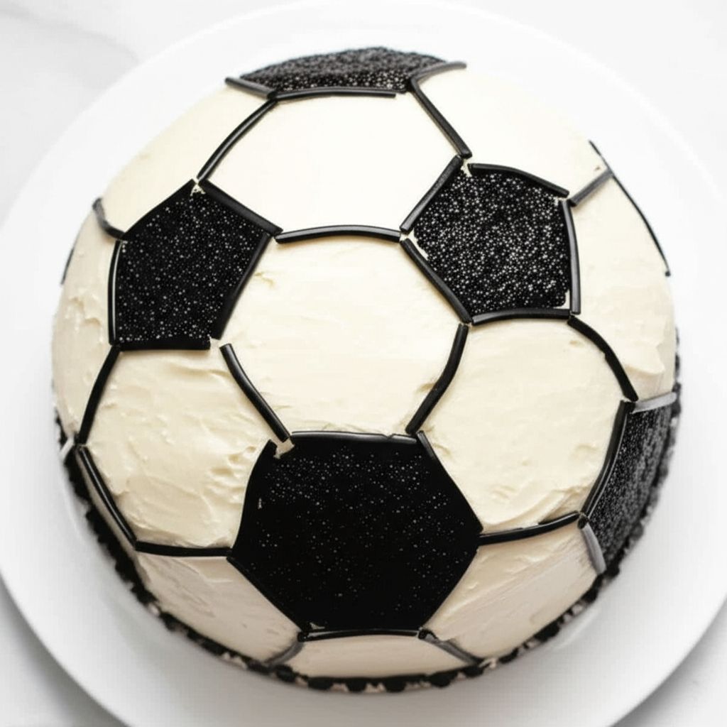 Soccer Ball Cake