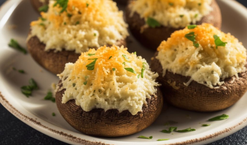 The Best Stuffed Mushrooms