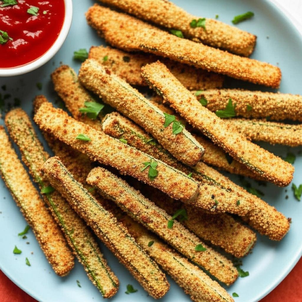 The Secret to These Crispy Zucchini Fries? Your Air Fryer