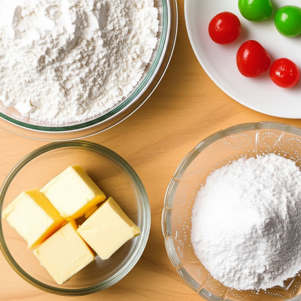 Whipped Shortbread Cookies