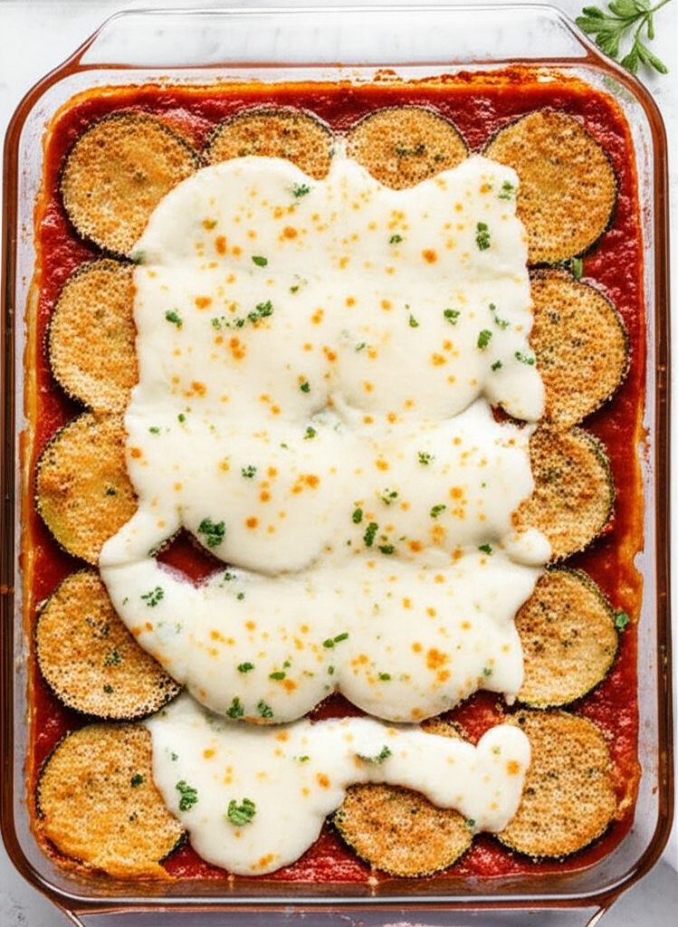 Zucchini Parmigiana