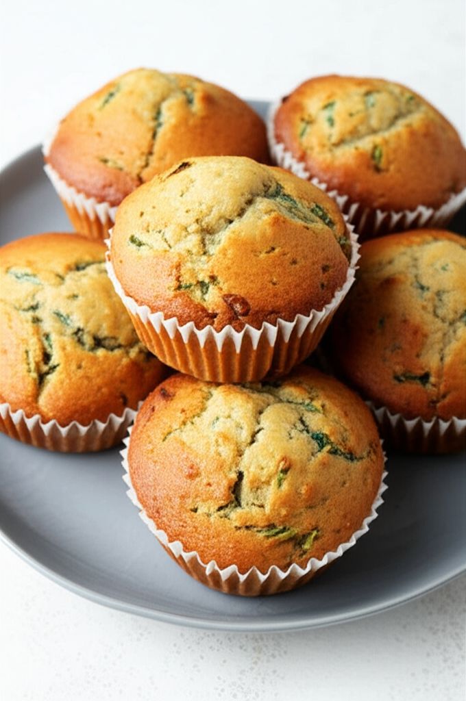 Zucchini Raisin Muffins