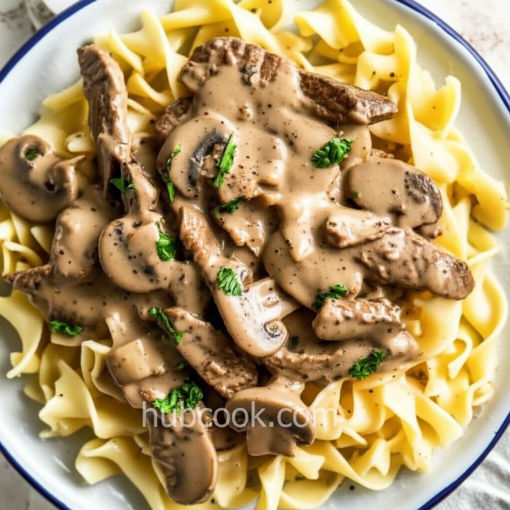Beef Stroganoff