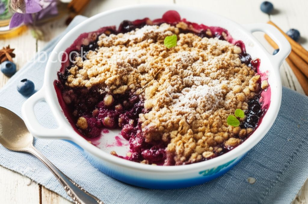 Blueberry Crisps and Crumbles