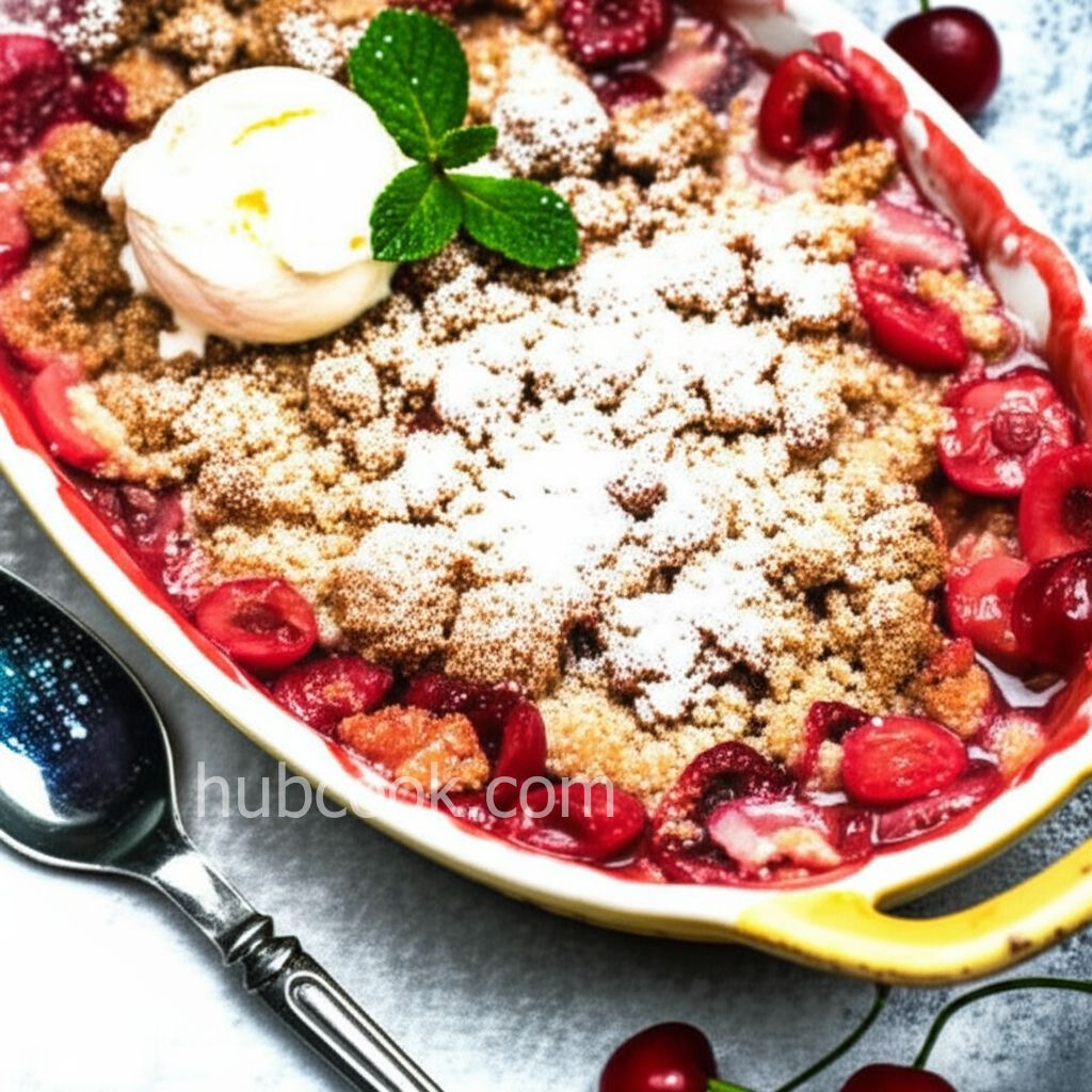 Cherry Crisps and Crumbles