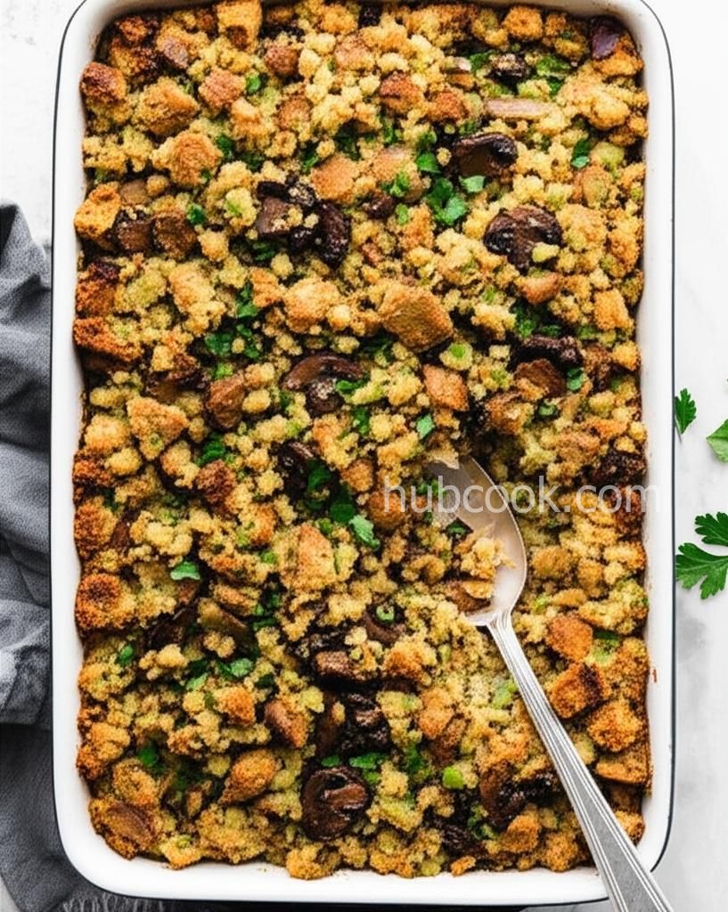 Mushroom Stuffing and Dressing